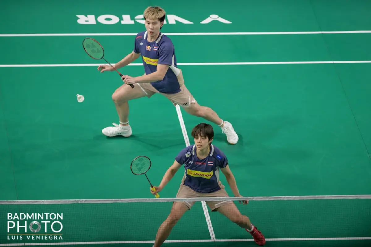 LIVE สด แบดมินตัน 'โอโม่-ปอป้อ พบ อินโดนีเซีย' Australian Open 2025