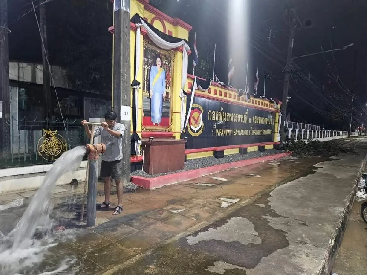 วิกฤตน้ำท่วมหาดใหญ่-สงขลา กปภ. เร่งฟื้นระบบผลิต ให้จ่ายน้ำได้