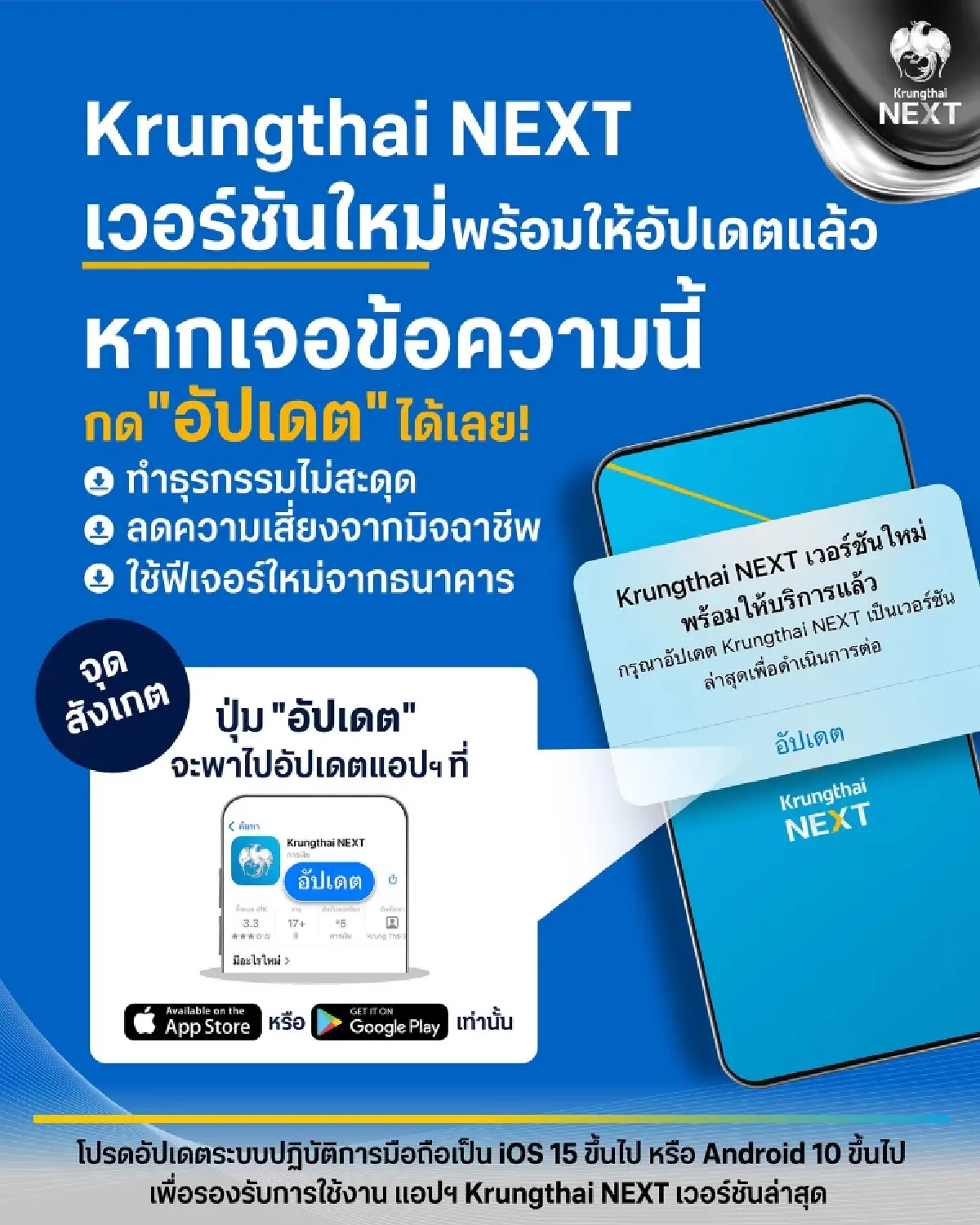 กรุงไทย แจ้งปิดปรับปรุงระบบ บริการ วอลเล็ต สบม. บน เป๋าตัง 2 คืนติด