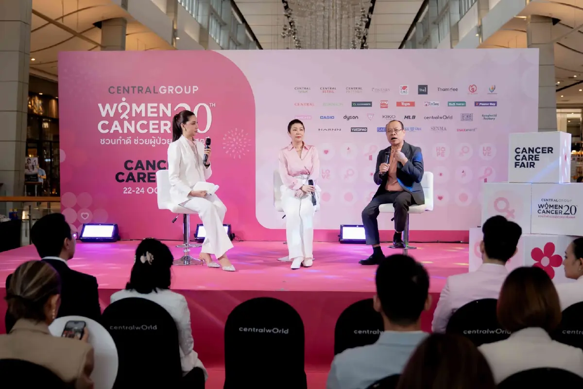 มะเร็งเต้านมสูงอันดับ 1 Cancer Care Fair ผลักดันคัดกรองเร็ว ลดอัตราเสียชีวิต