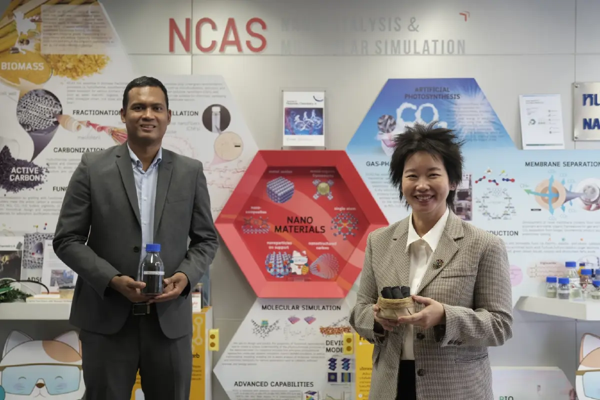 นาโนเทค สวทช. ชู \'ไบโอชาร์\' วัสดุคาร์บอนหมุนเวียน จากของเหลือทางการเกษตร