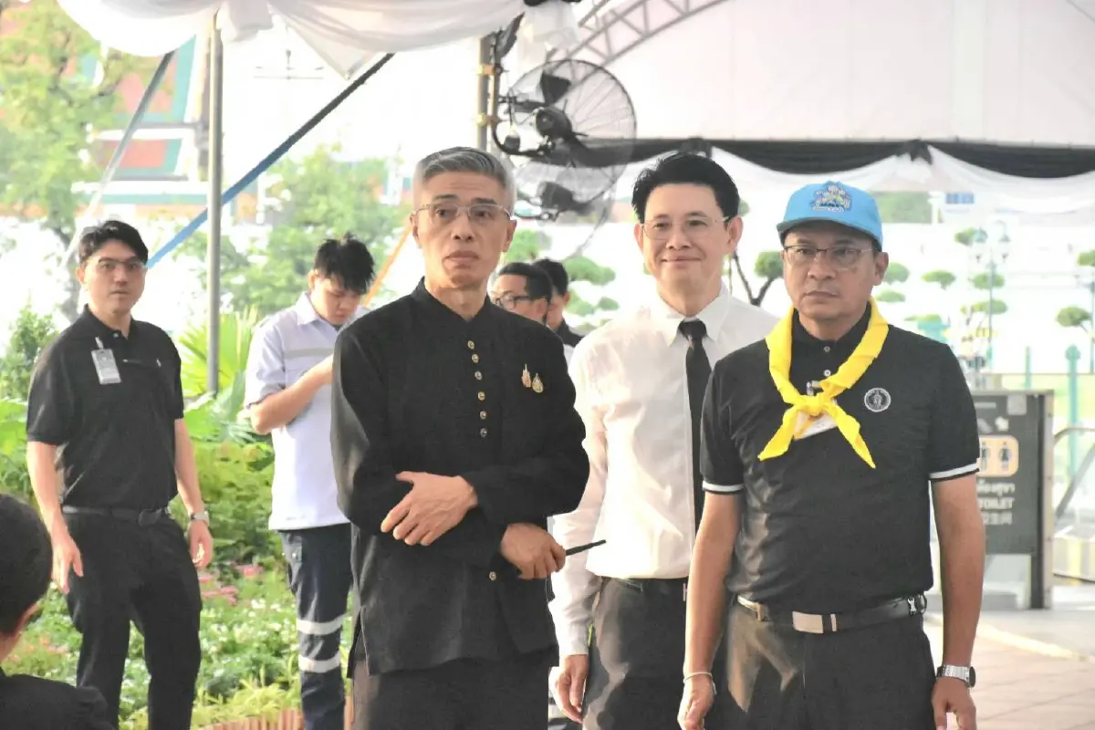 กทม. ตรวจความพร้อมสนามหลวง 9 พ.ย. ถวายสักการะพระบรมศพ พระพันปีหลวง