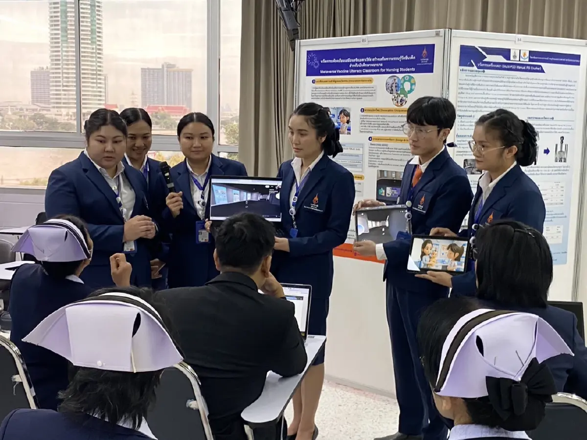 สุดเจ๋ง! นศ.พยาบาล ราชวิทยาลัยจุฬาภรณ์ ชนะเลิศประกวดนวัตกรรมฯระดับประเทศ