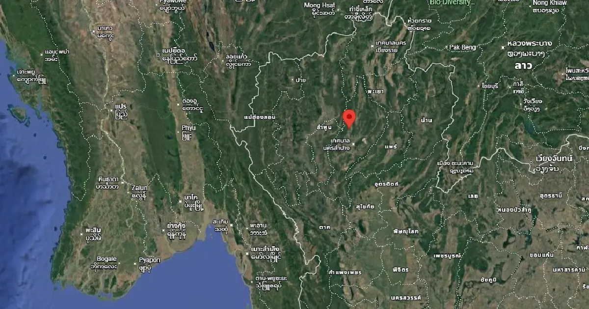 ภาคเหนือสั่นสะเทือน! กรมอุตุฯ จับสัญญาณ แผ่นดินไหวลำปาง ขนาด 2.2