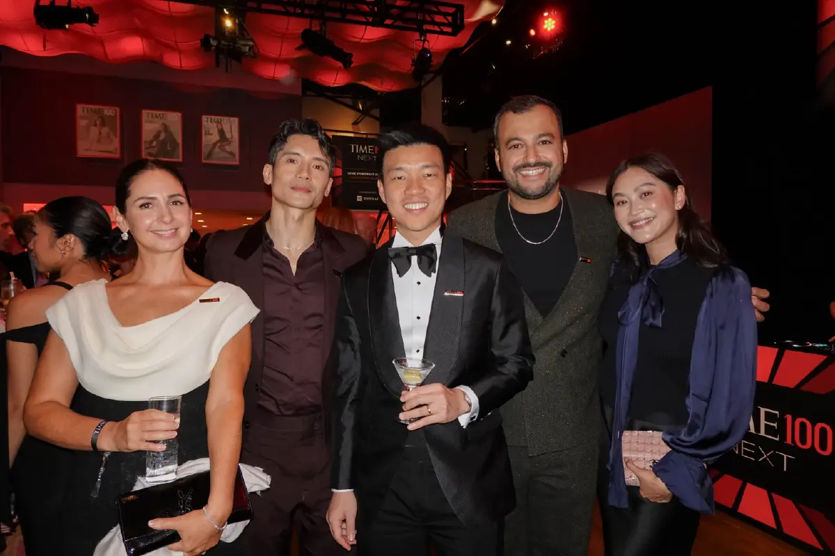 'ณัฐพงษ์' ร่วมกาลาดินเนอร์ TIME 100 NEXT เล่าเรื่องที่ทำในไทย