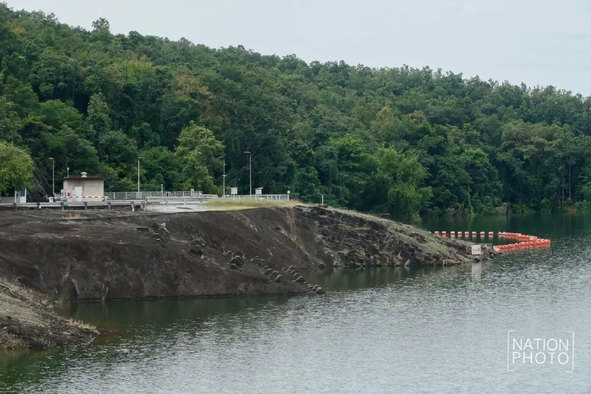 “เขื่อนสิริกิติ์” ใกล้เต็มความจุ ปริมาณน้ำ 97% ระบายน้ำเพิ่มรับมือ “คัลแมกี”