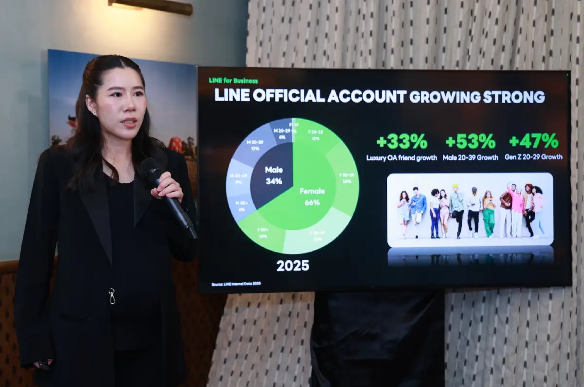 LINE ถอดรหัสเทรนด์ลักชัวรี โอกาสไทยสู่ 'Luxury Destination' แห่งเอเชีย