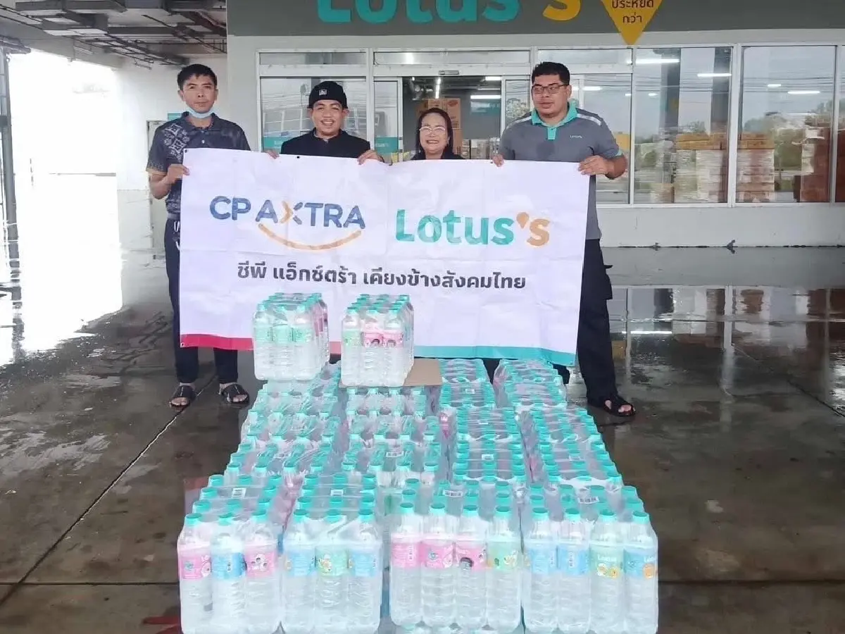 ซีพีอาสา รวมพลังช่วยน้ำท่วมใต้ มอบอาหาร–เน็ตฟรี–ทีมภาคสนามครบ