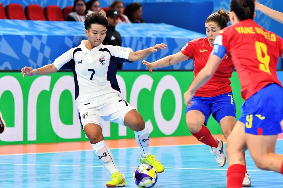 ฟุตซอลหญิงไทย พ่าย สเปน 2-5 ประเดิมนัดแรก ฟุตซอลหญิงชิงแชมป์โลก 2025
