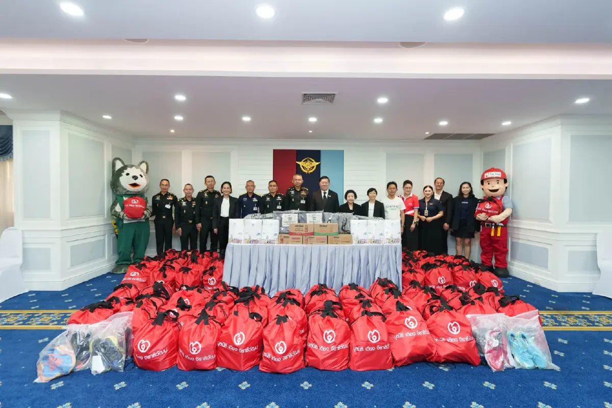 กลุ่มเซ็นทรัลร่วมใจต้านภัยธรรมชาติ บริจาค 2 ล้านบาท ฟื้นฟูน้ำท่วมใต้