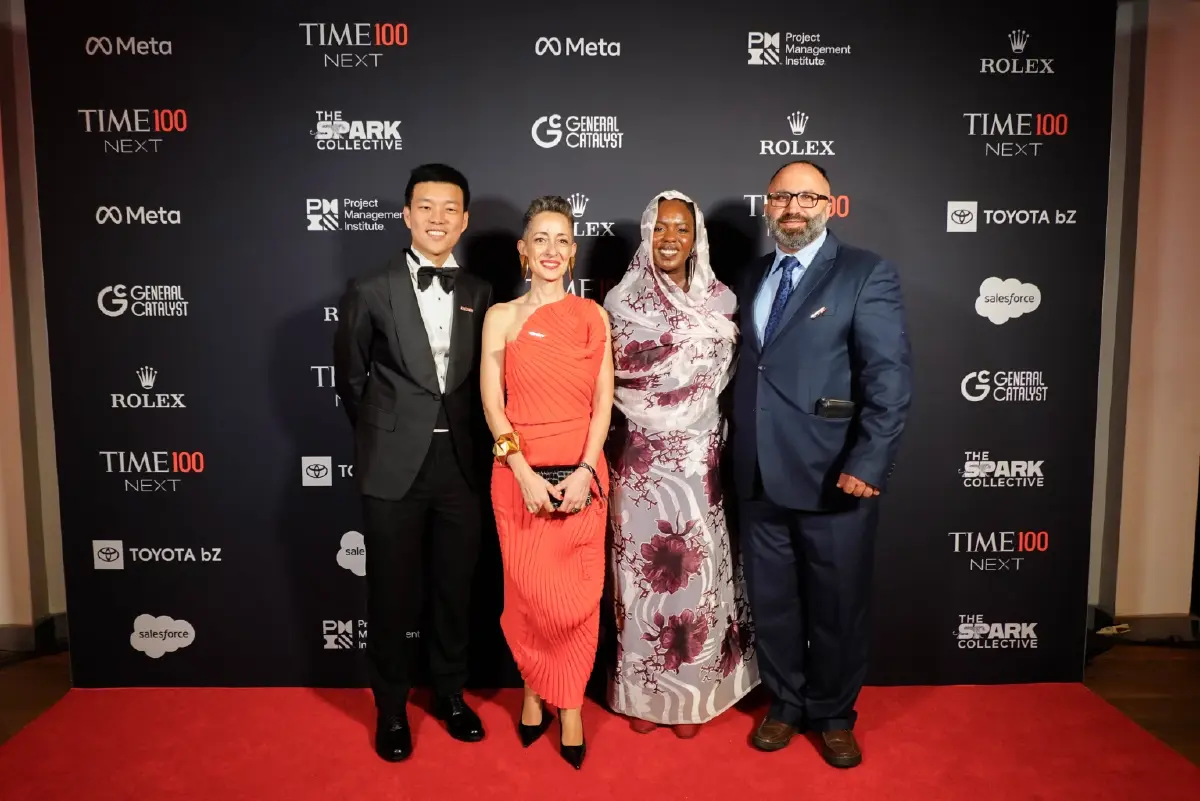 'ณัฐพงษ์' ร่วมกาลาดินเนอร์ TIME 100 NEXT เล่าเรื่องที่ทำในไทย