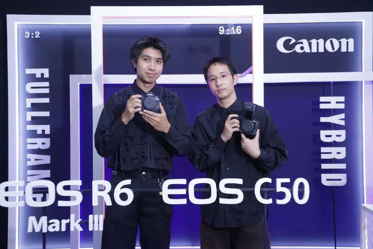 Canon รุกหนัก! 'Canon EOS R6 Mark III' และ 'EOS C50' ตัวจบกล้องไฮบริด