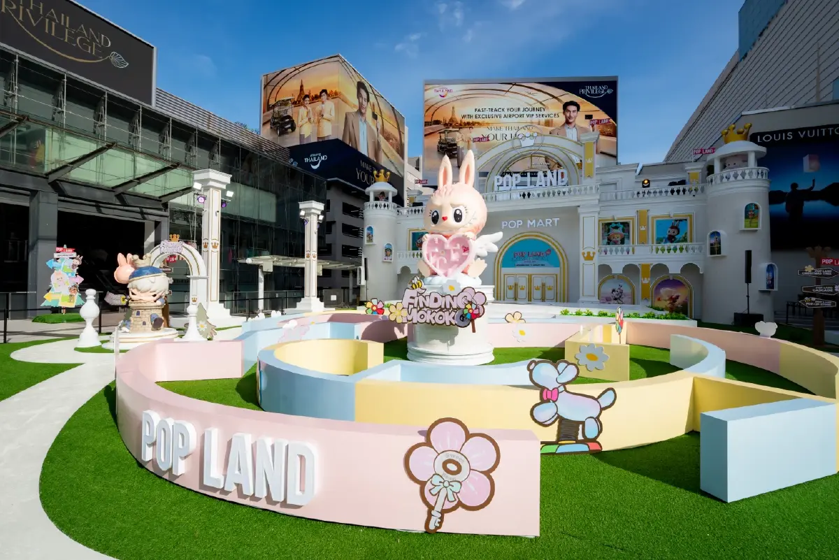 POP MART ชูคาแรกเตอร์ระดับไอคอนิก เนรมิตแลนด์มาร์กสุดป๊อป ใจกลางกรุงเทพฯ