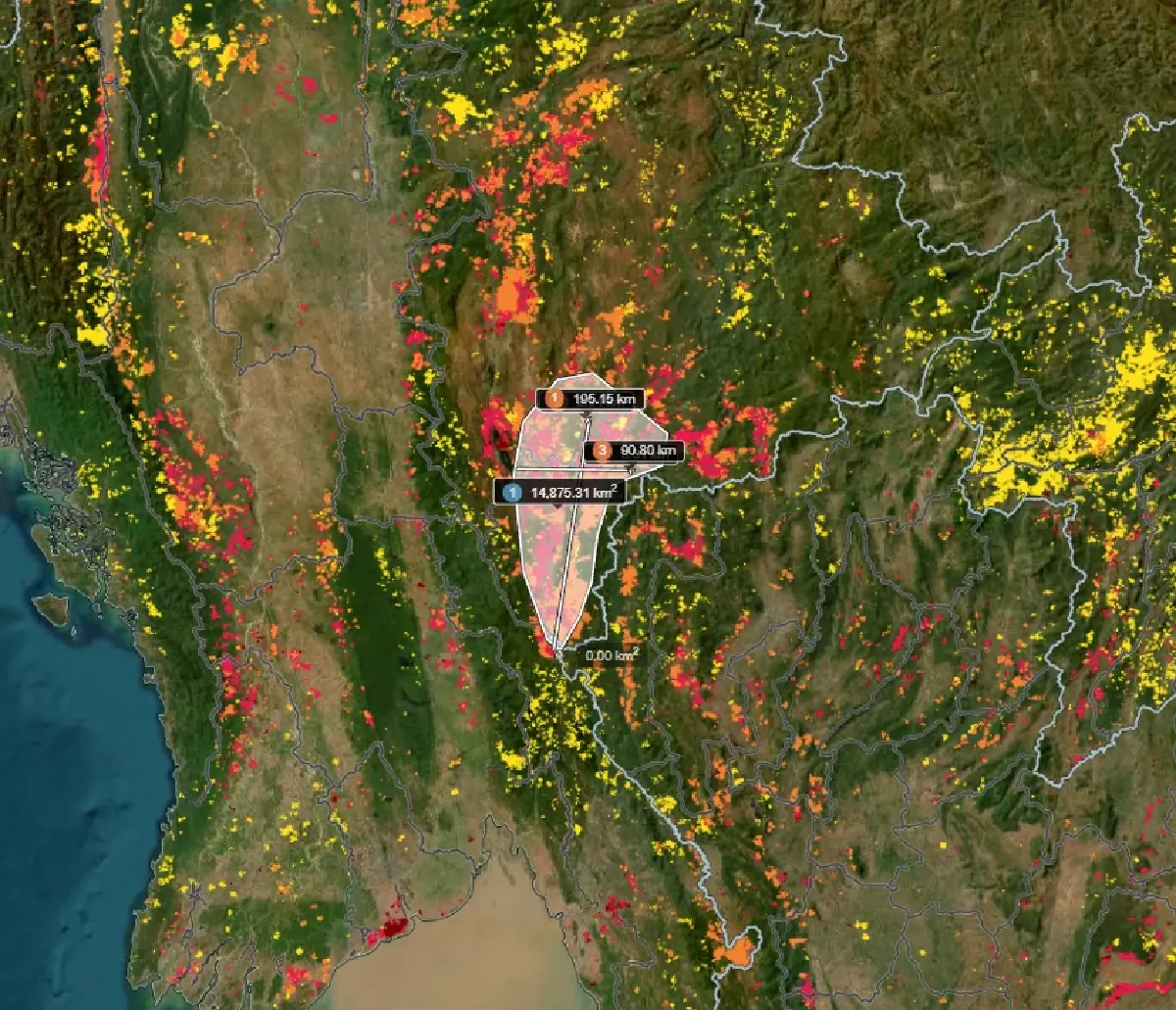 ไฟป่าแปลงใหญ่สุดในเอเชียอาคเนย์ตอนบน: มลพิษข้ามแดนที่ยังไม่มีทางแก้