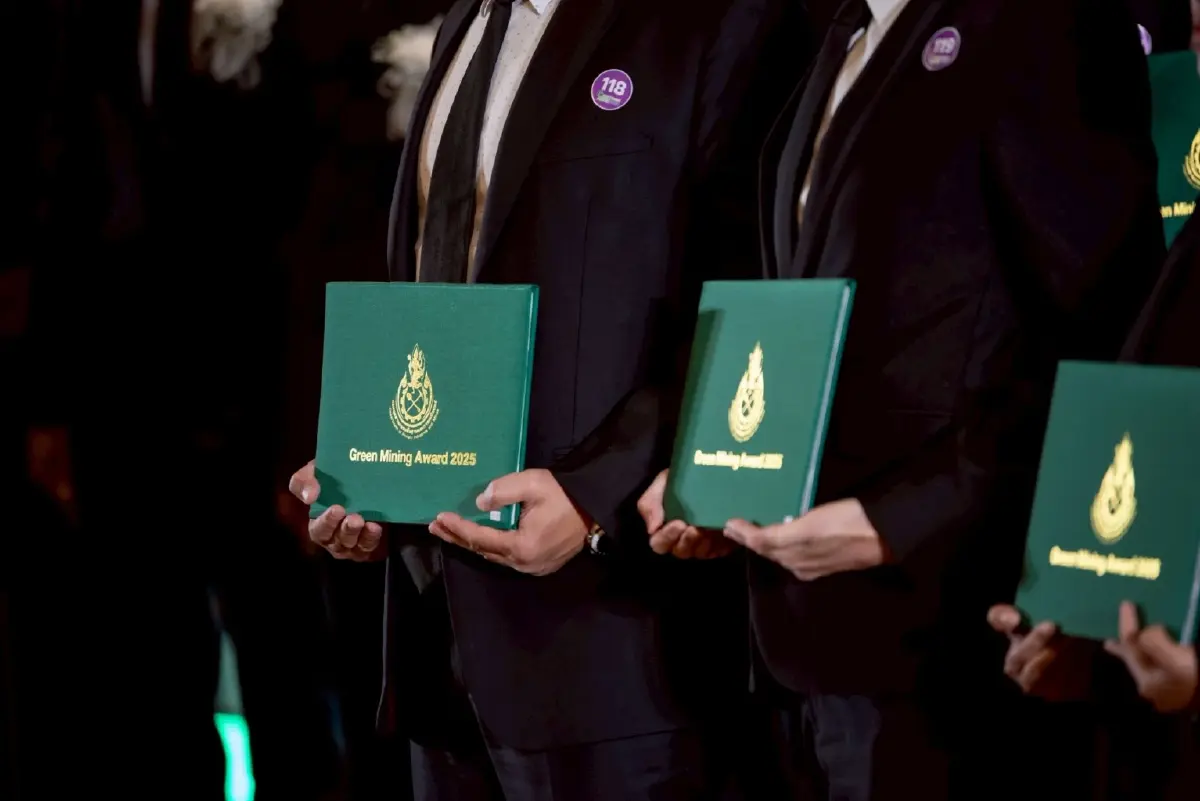 'รมช.อุตฯ'มอบรางวัลเหมืองแร่สีเขียว  ชวน สร้างใบอนุญาตสัมคมโตคู่ชาวบ้าน