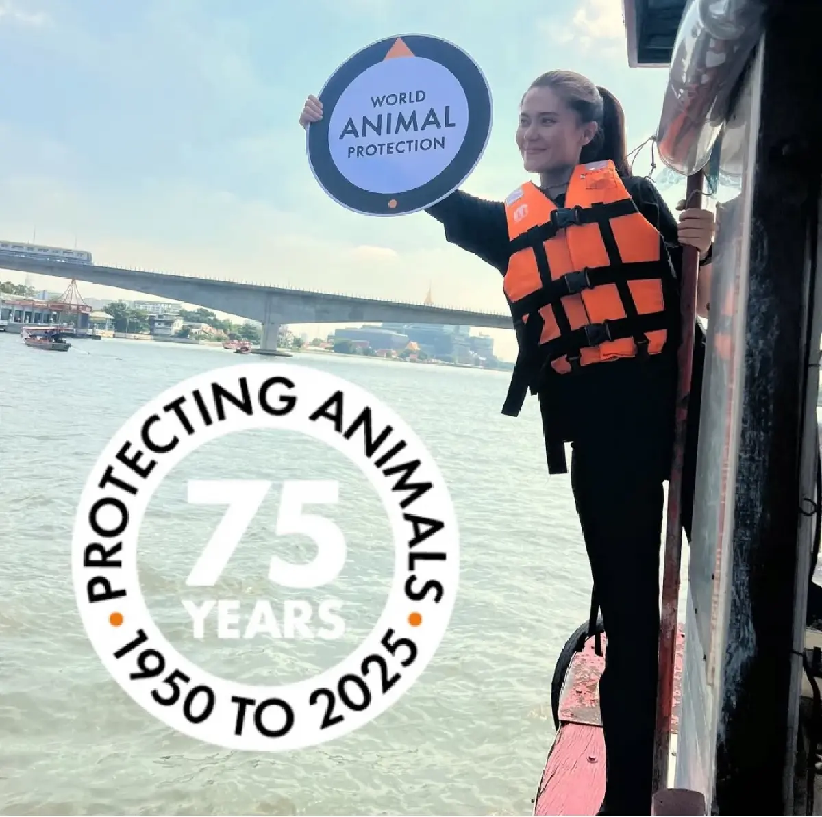 นักแสดง-คนดัง รวมพลังร่วมส่งเสียงแทนสัตว์ไร้เสียง ฉลอง 75 ปี World Animal Protection