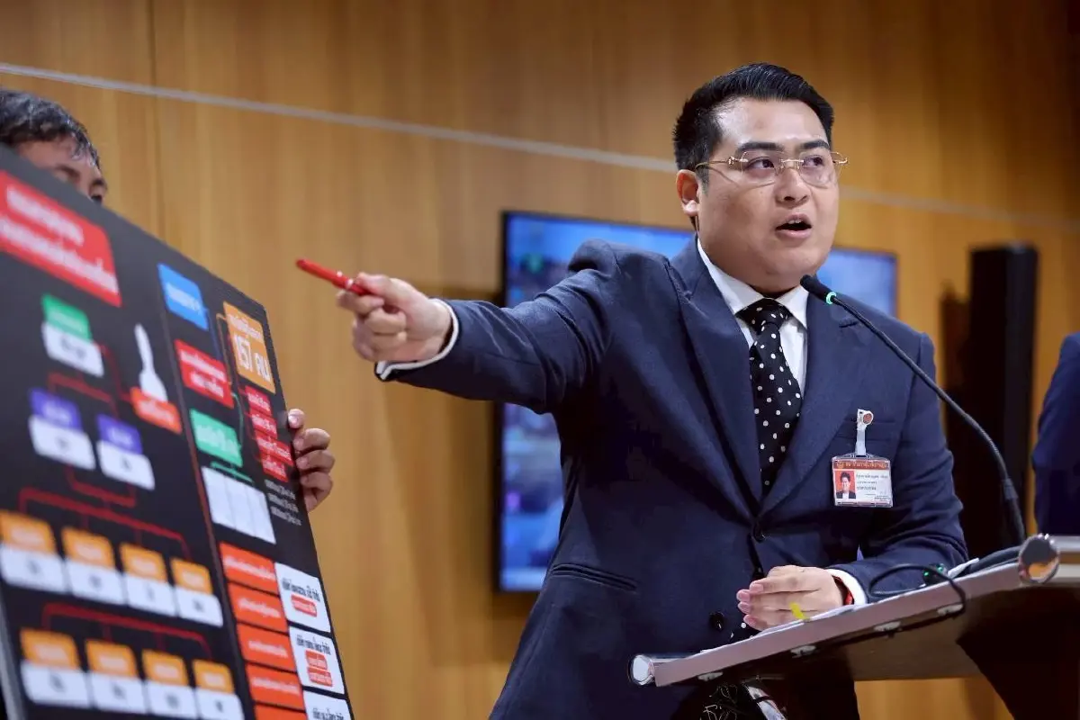 ปชน.โชว์ผัง 'โควตาหวย' 200 ล. จาก อผศ. จัดตั้ง-เซ็นวันเดียวกัน