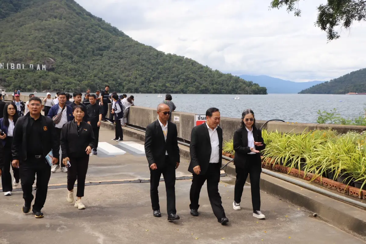 'เขื่อนภูมิพล' วันนี้ปริมาณน้ำ 98% ของความจุ รุดตรวจรับพายุคัลแมกี