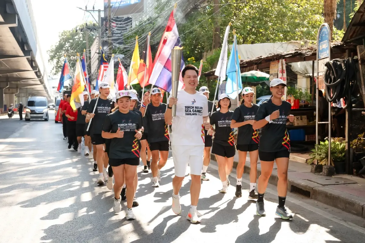 ซีพี แอ็กซ์ตร้า อัญเชิญไฟพระฤกษ์ ซีเกมส์ –อาเซียนพาราเกมส์ 2025
