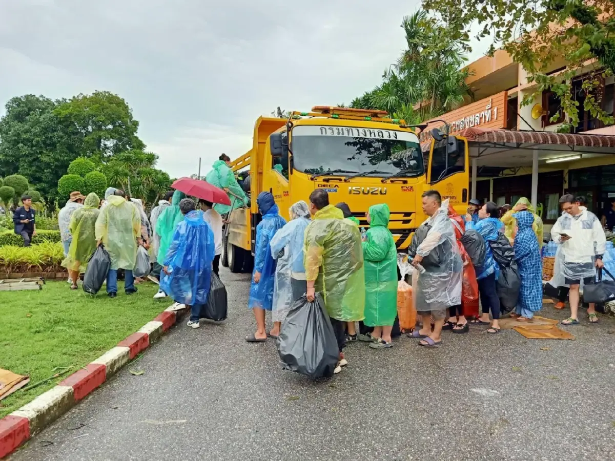 เช็ก ทล. เปิดจุดรับ-ส่งประชาชน 3 เส้นทาง พื้นที่ 'สนามบินหาดใหญ่-สงขลา-สตูล'