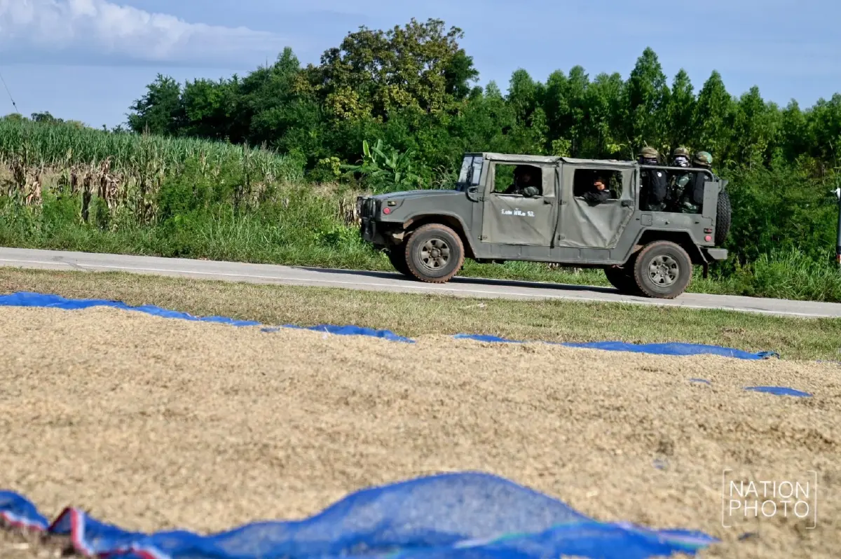 ชายแดนเดือด! ชาวนาหนองหญ้าแก้ว ยอมขาดทุน ตัดข้าวเขียว หนีปะทะซ้ำ