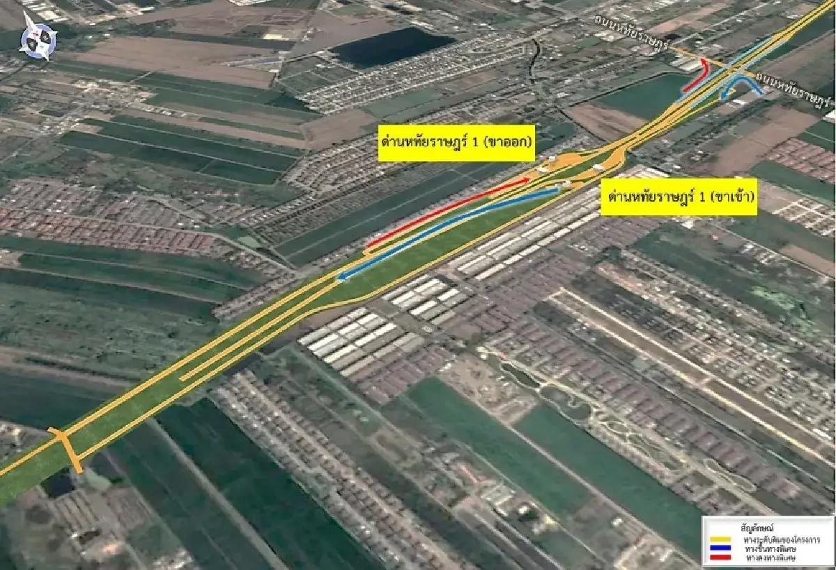 กทพ. เปิดคืบหน้า 'ทางด่วนจตุโชติ - ลำลูกกา' คาดเปิดบริการปี 71