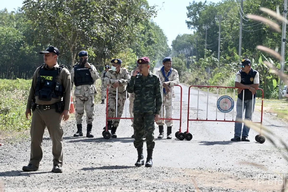 เดือด! คปท. ขนมวลชนทำกิจกรรมทวงคืน "ปราสาทตาควาย" ที่ จ.สุรินทร์