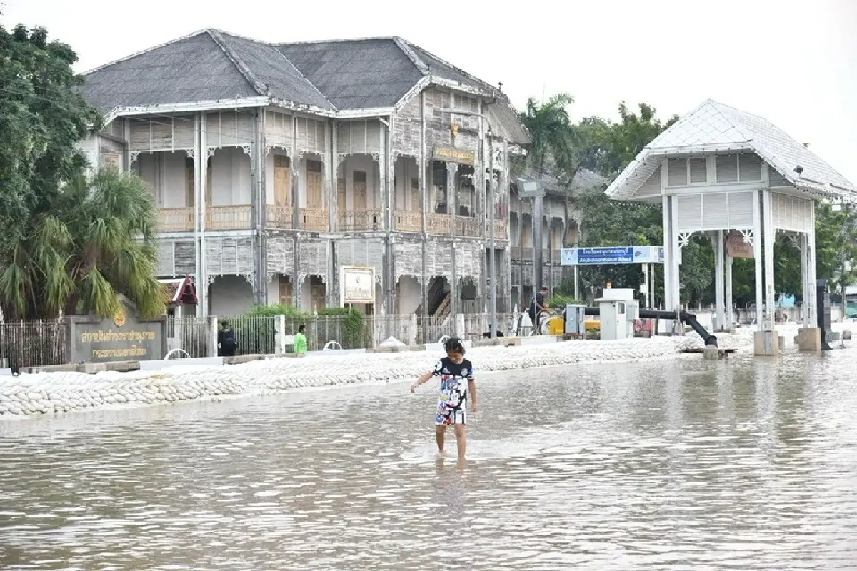 เร่งเสริมเขื่อนท่าน้ำนนท์ สู้เจ้าพระยา 'น้ำขึ้น' ป้องกันน้ำท่วม