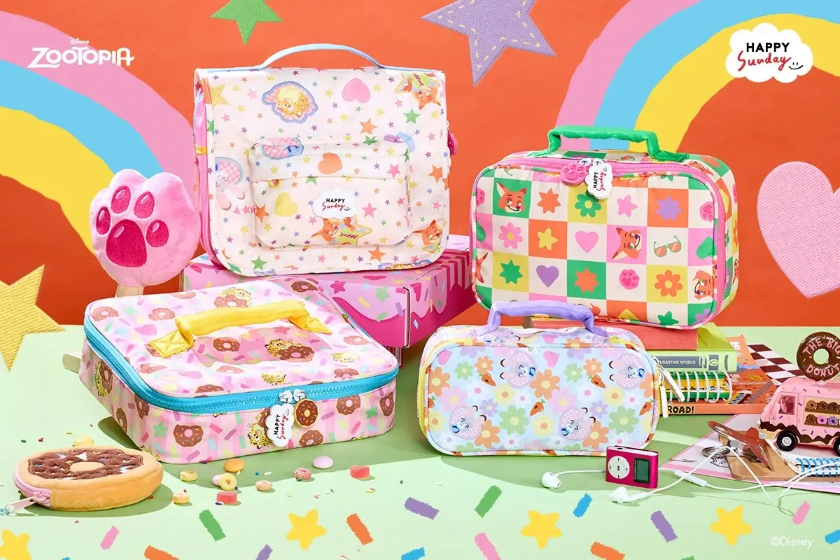 'HAPPY SUNDAY' จุดพลุความสุขส่งท้ายปี! เปิดตัวคอลเลกชันใหม่ 'Zootopia'