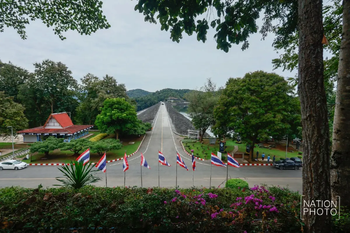 “เขื่อนสิริกิติ์” ใกล้เต็มความจุ ปริมาณน้ำ 97% ระบายน้ำเพิ่มรับมือ “คัลแมกี”