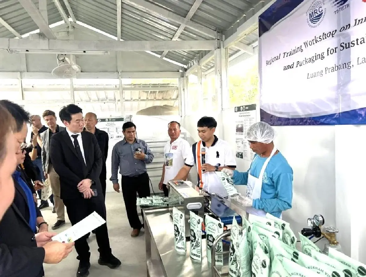 วว.ส่งเทคโนโลยีสาหร่ายไก ก้าวสู่ผลิตภัณฑ์พรีเมียมแห่งลุ่มน้ำโขง