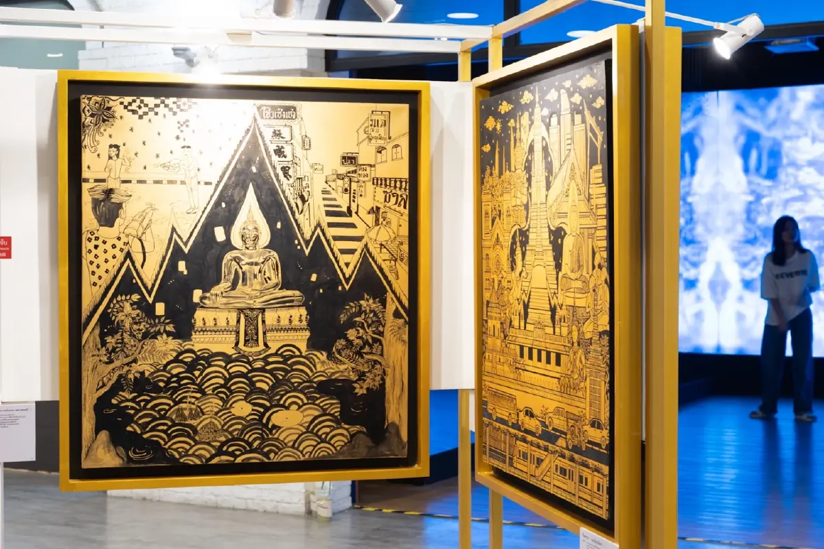 BMN เชิญชวนชื่นชมนิทรรศการ สืบสายลายรัก ณ Metro Art สถานี MRT พหลโยธิน