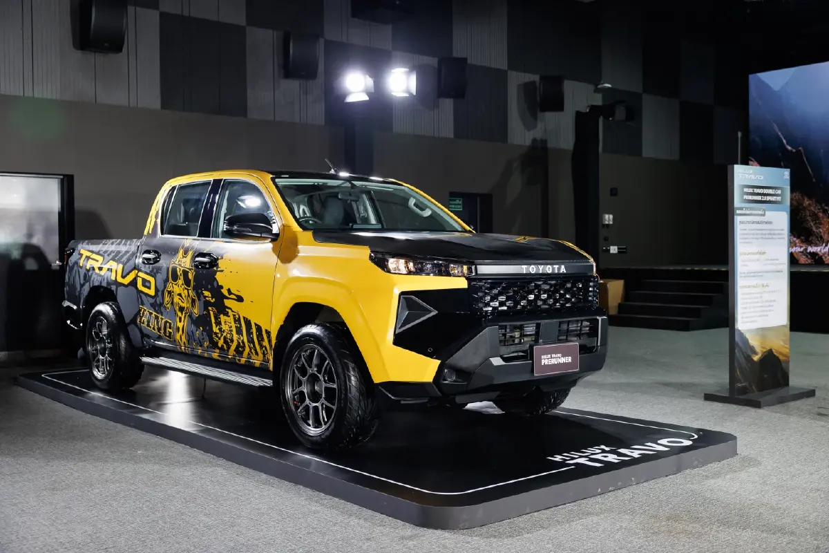โตโยต้า เสริมตลาดปิกอัพ 'HILUX TRAVO'  เคาะ  789,000-1,366,000 บาท