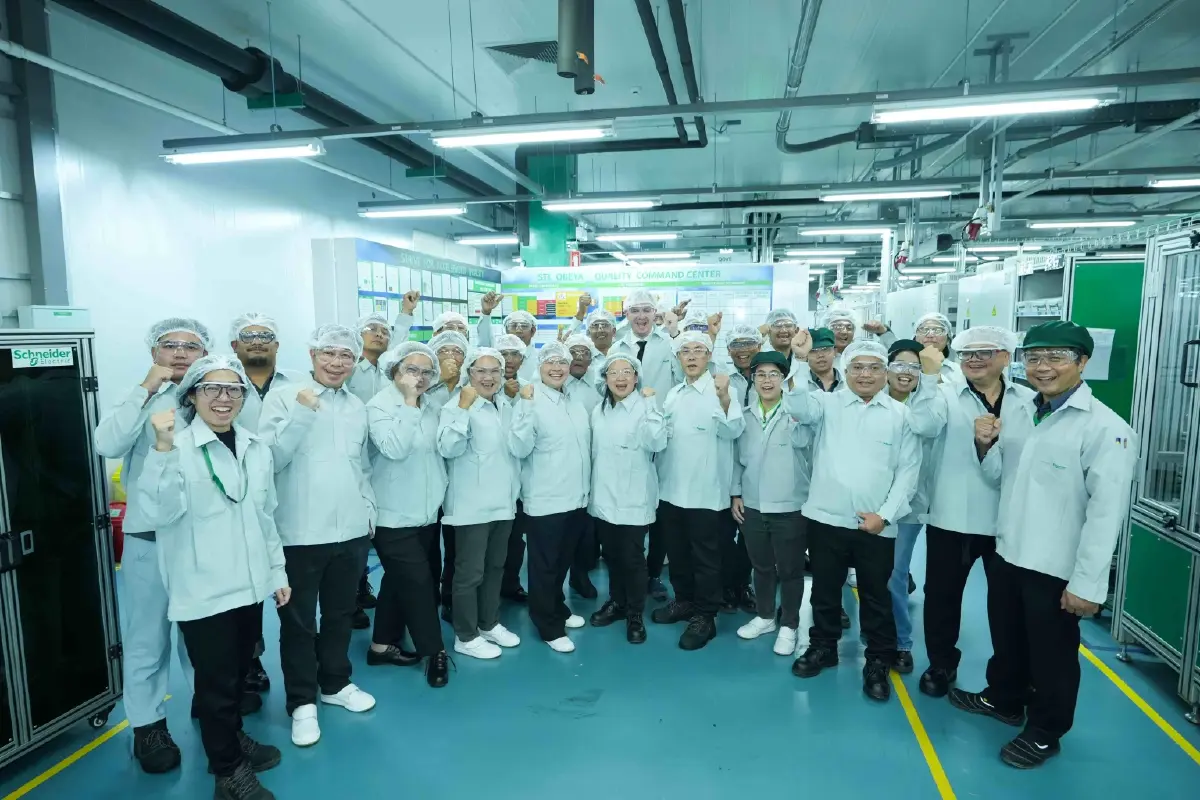 ชไนเดอร์ อิเล็คทริค เปิดโรงงานบางปู จังหวัดสมุทรปราการ