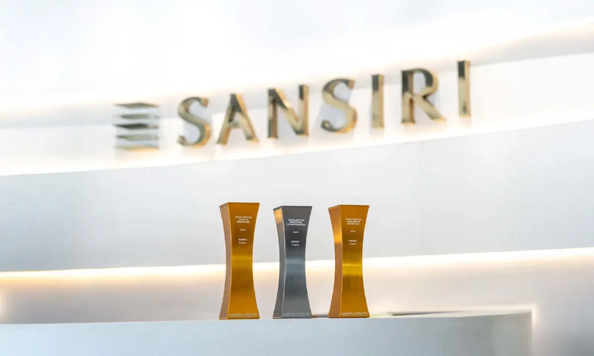 แสนสิริ–iProspect ดึง AI ขับเคลื่อนการตลาดคว้า 3 รางวัลใหญ่