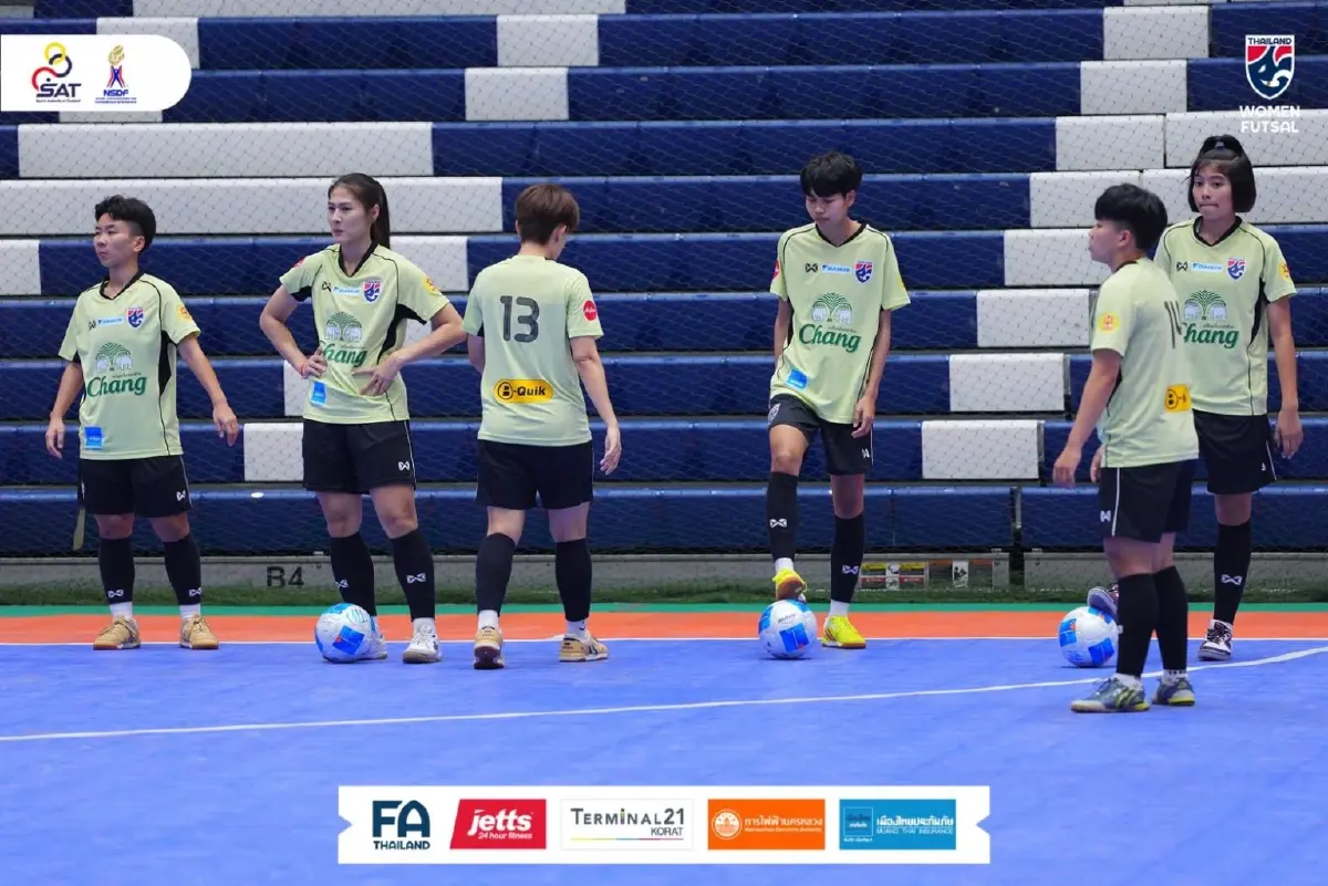 ถ่ายทอดสด 'ฟุตซอลทีมชาติไทย พบ นิวซีแลนด์' Women’s Championship 2025