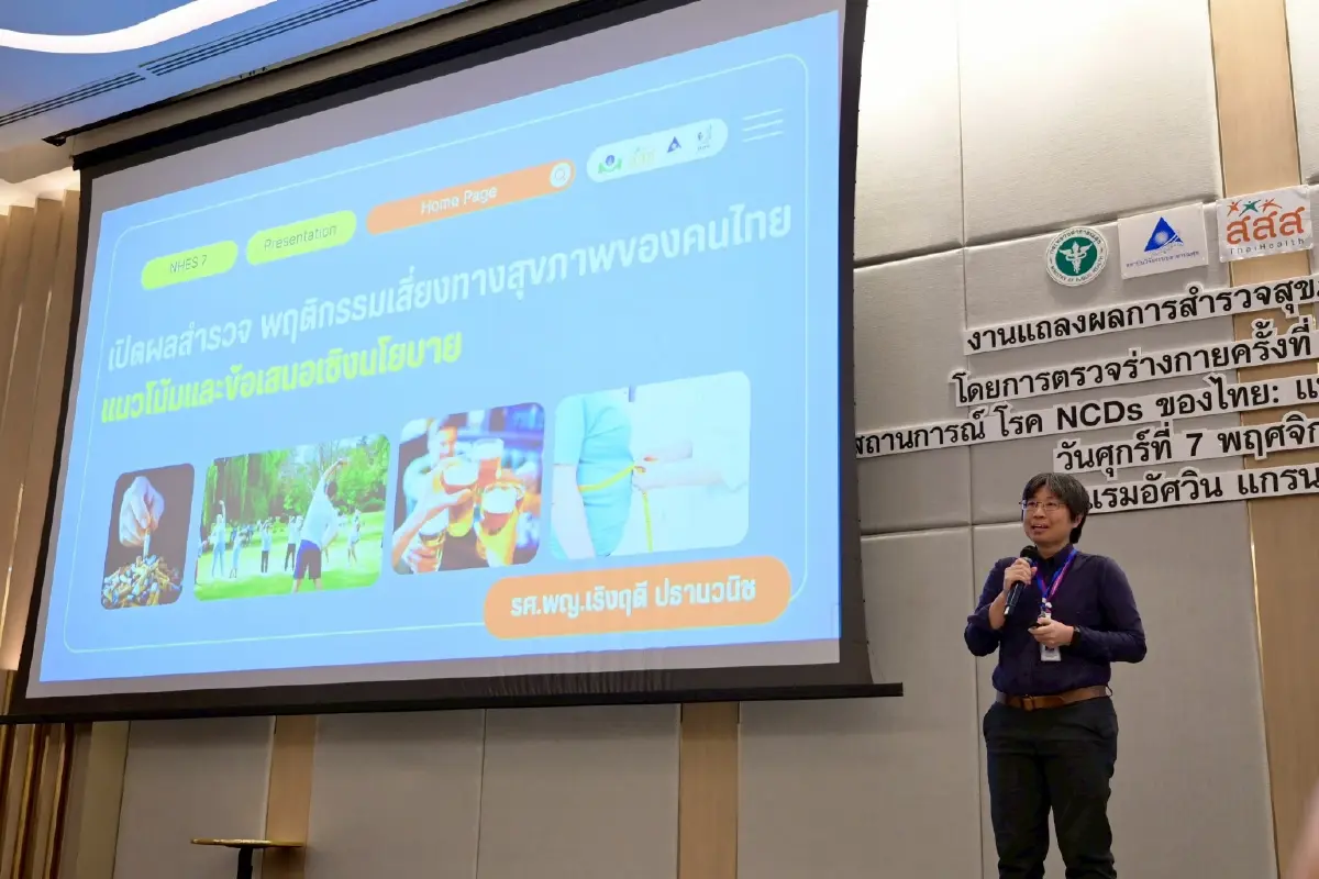 วิกฤติสุขภาพ คนไทยเกือบครึ่ง 'น้ำหนักเกิน-อ้วน'  ป่วยโรค NCDs พุ่ง!