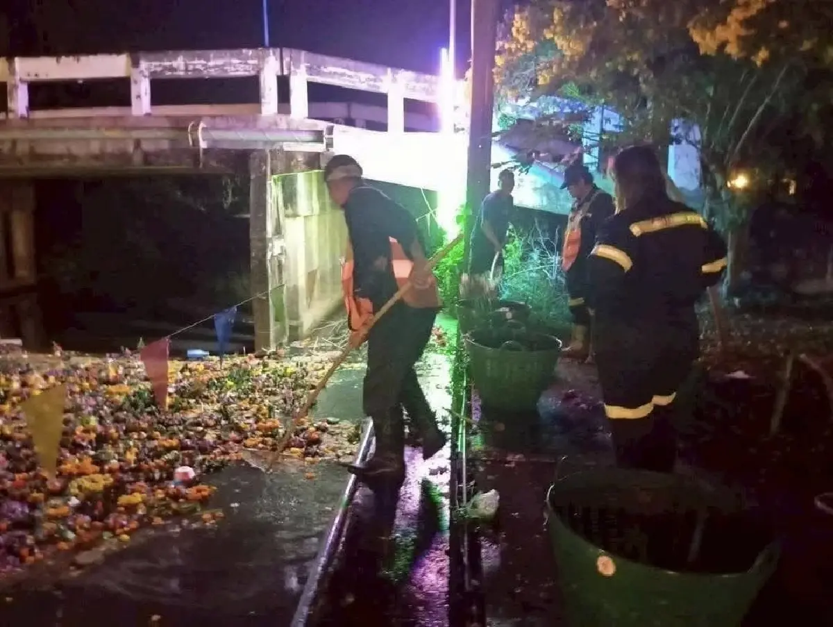 สถิติเก็บกระทง 2568 ลดลง 24% คนกรุงเทพ ใช้วัสดุธรรมชาติทำกระทงลอย