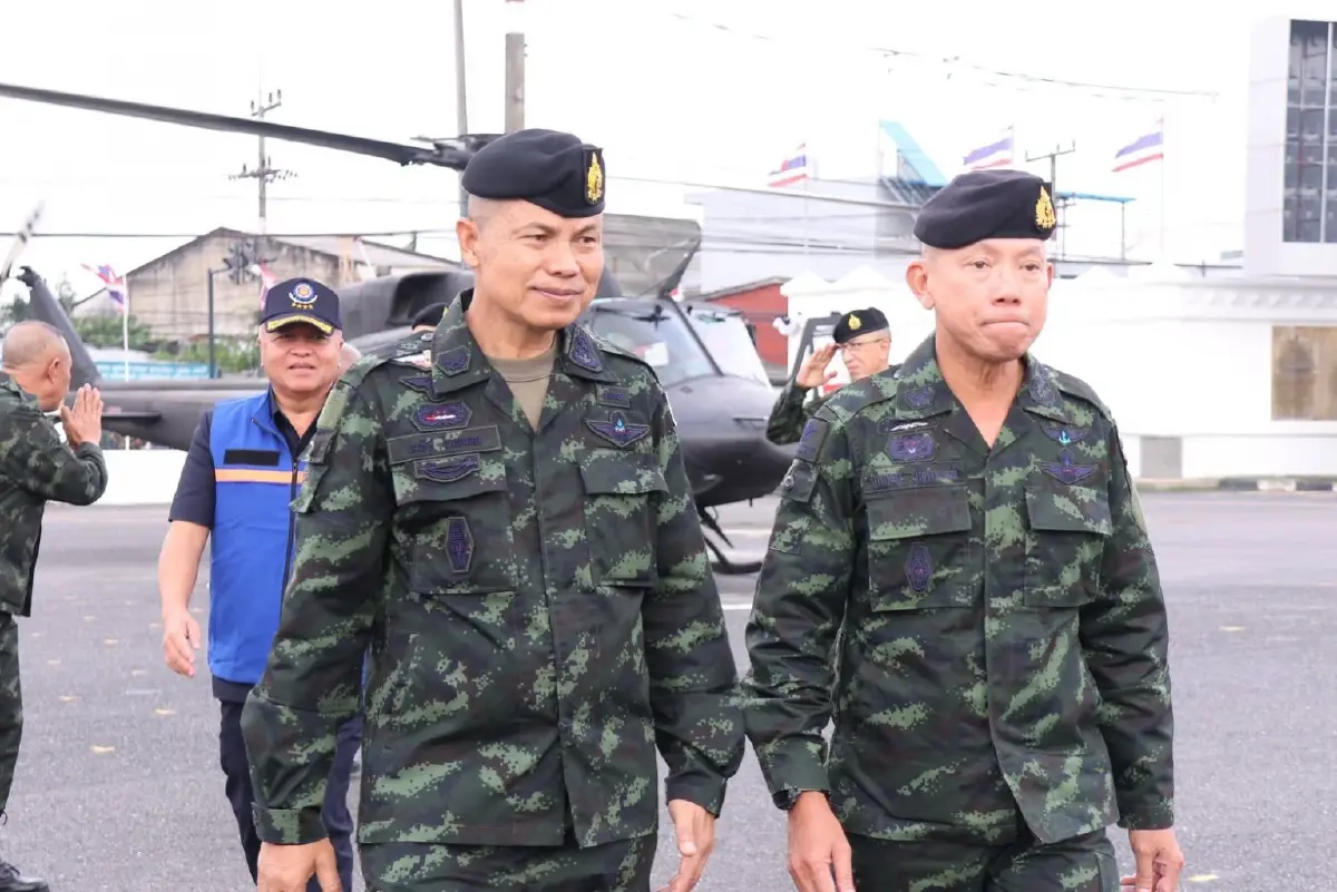 ผบ.ทสส. ขอบคุณเจ้าหน้าที่ เร่งคลี่คลายน้ำท่วมหาดใหญ่