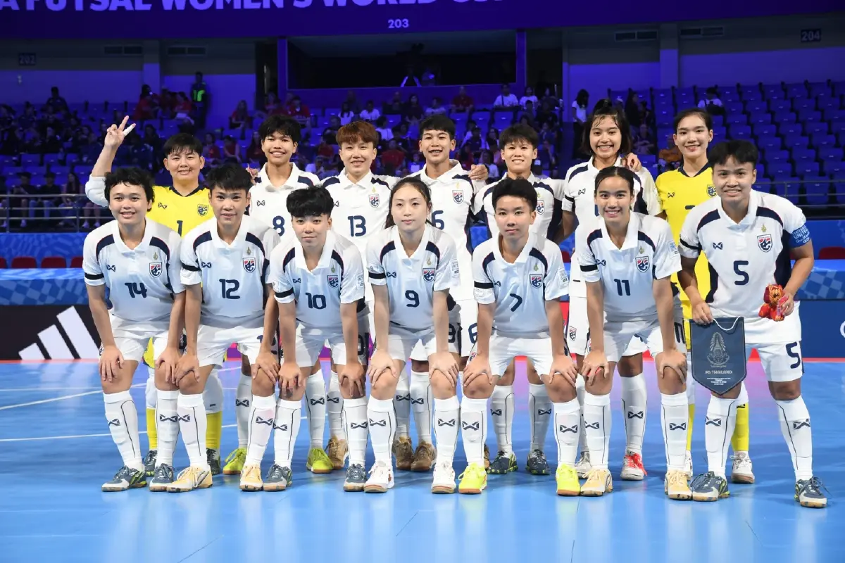 ฟุตซอลหญิงไทย พ่าย สเปน 2-5 ประเดิมนัดแรก ฟุตซอลหญิงชิงแชมป์โลก 2025