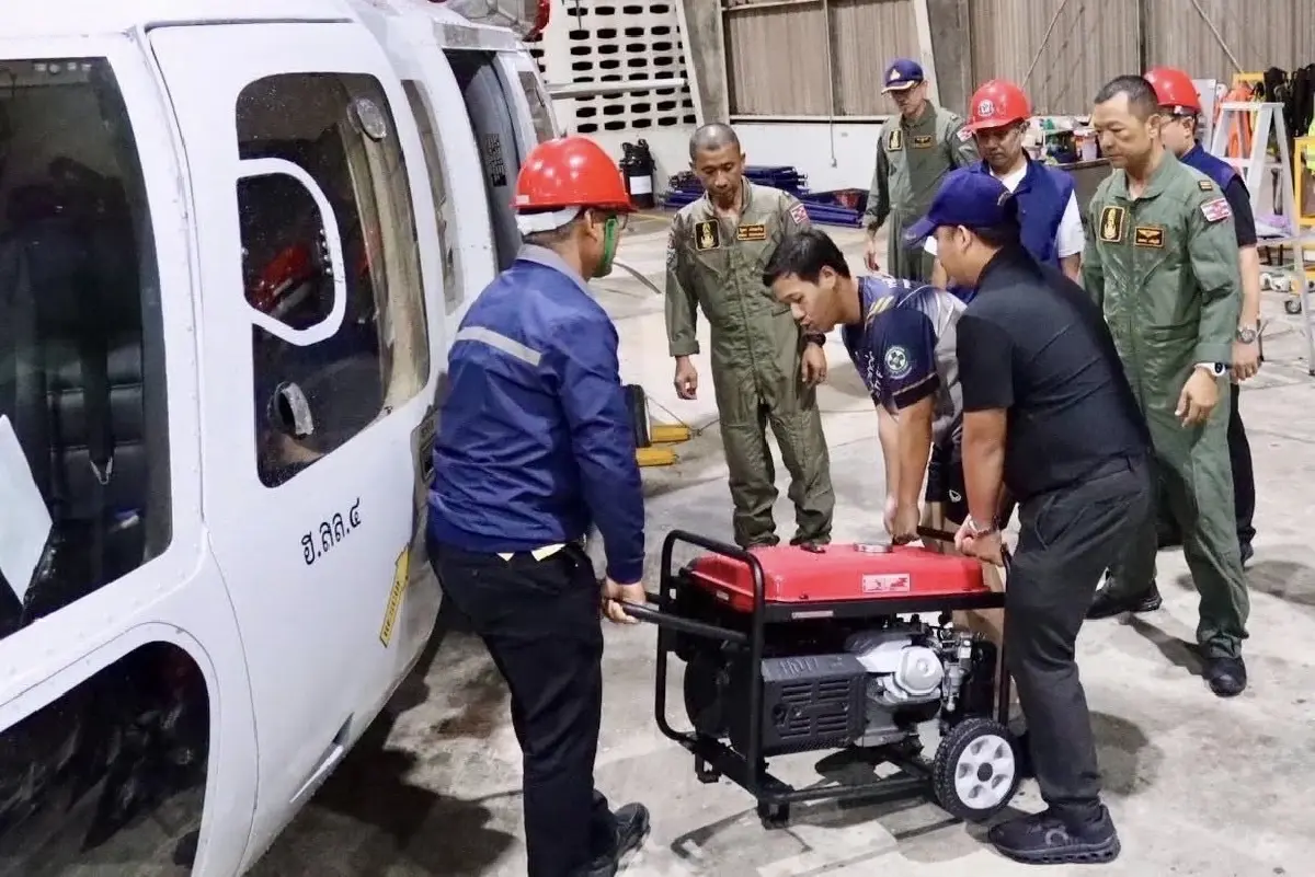 PEA ส่งเครื่องปั่นไฟสำรอง เสริมทัพ รพ. ศูนย์พักพิง มั่นใจไฟไม่ดับ