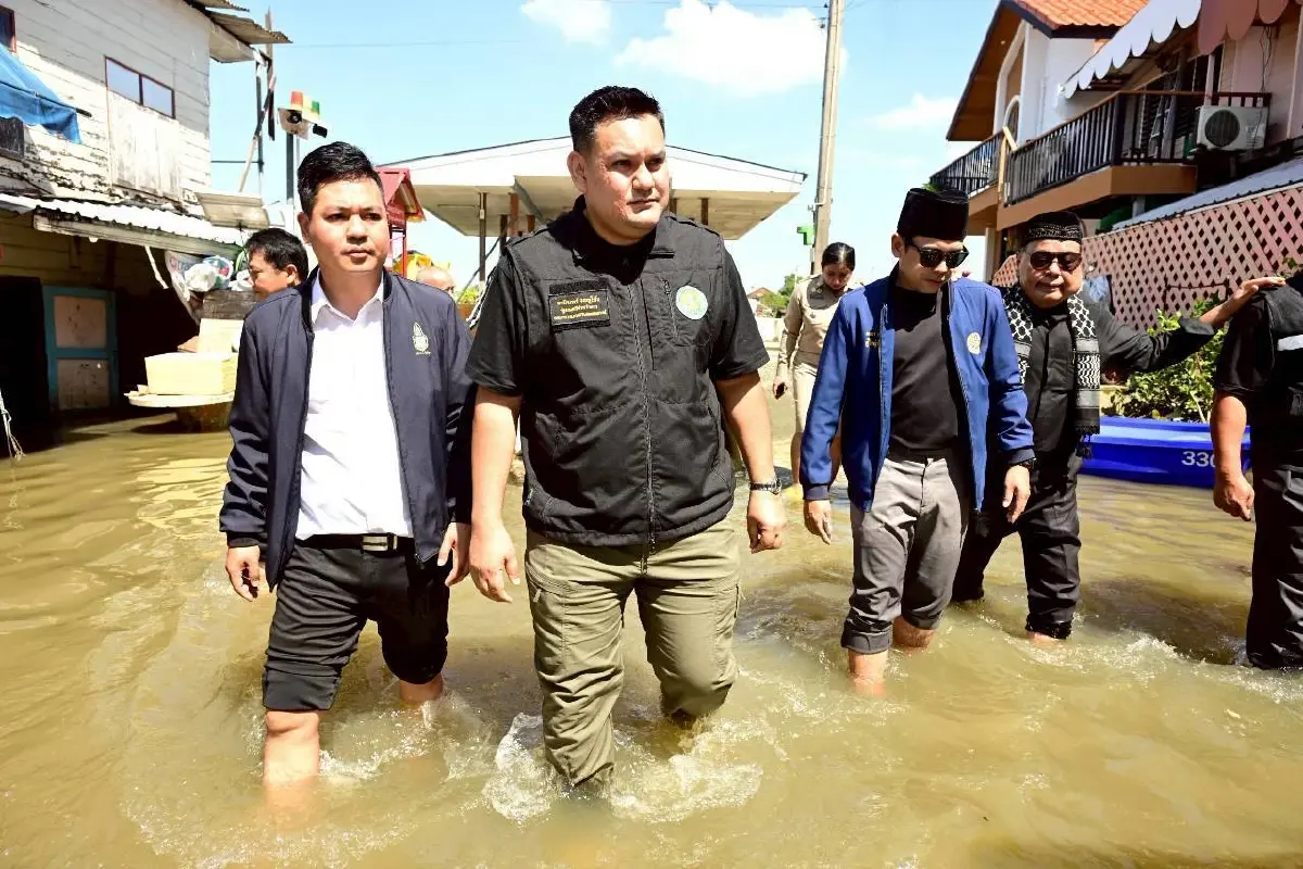 ธรรมนัส สั่ง เร่งระบายน้ำลงทะเลสาบสงขลา ลุ้นไม่มีฝน หาดใหญ่กลับเข้าสภาวะปกติ