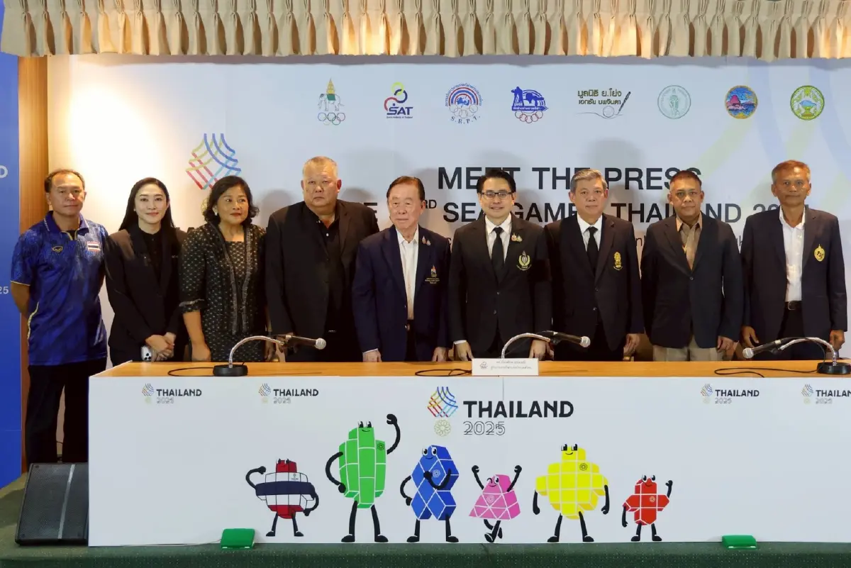 ซีเกมส์ 2025 ไทยตั้งเป้าคว้า 241 เหรียญทอง กกท. ย้ำพร้อม 100%