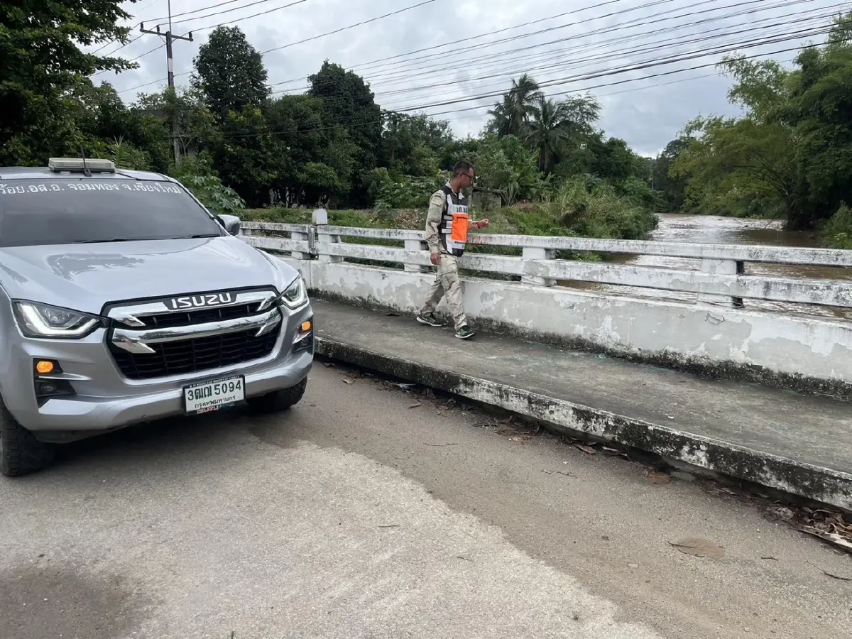 อันตรายฝนถล่ม จอมทอง เชียงใหม่ สั่งปิดน้ำตกแม่กลาง-ผาดอกเสี้ยว