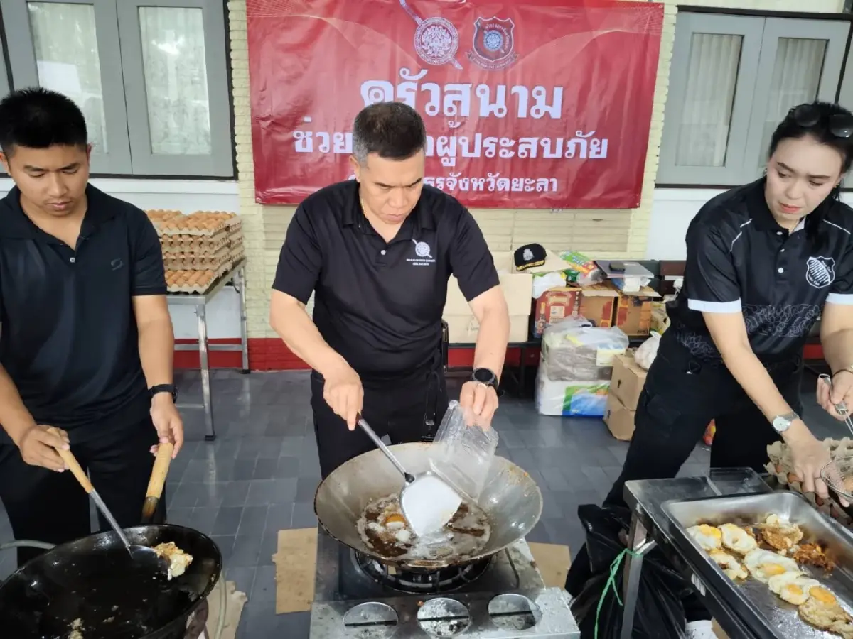 น้ำท่วมยะลา น้ำลดไม่ทันไร 'ฝนถล่มซ้ำ' มวลน้ำจ่อพื้นที่เศรษฐกิจ