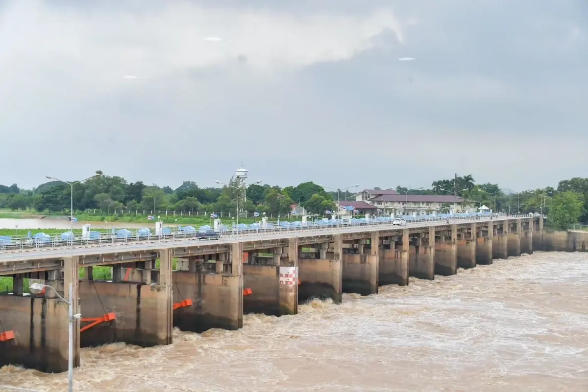 ไทยตอนบน เจอฝนอีกระลอก เขื่อนเจ้าพระยา หน่วงน้ำเหนือ ลดกระทบท้ายน้ำ