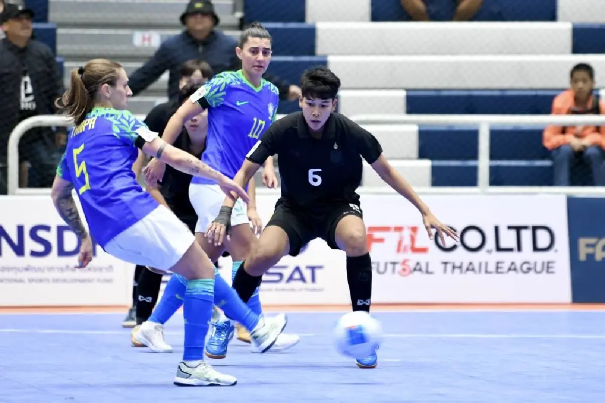 ฟุตซอลหญิงไทย พ่าย บราซิล จบรองแชมป์ SAT Women’s Futsal Championship 2025