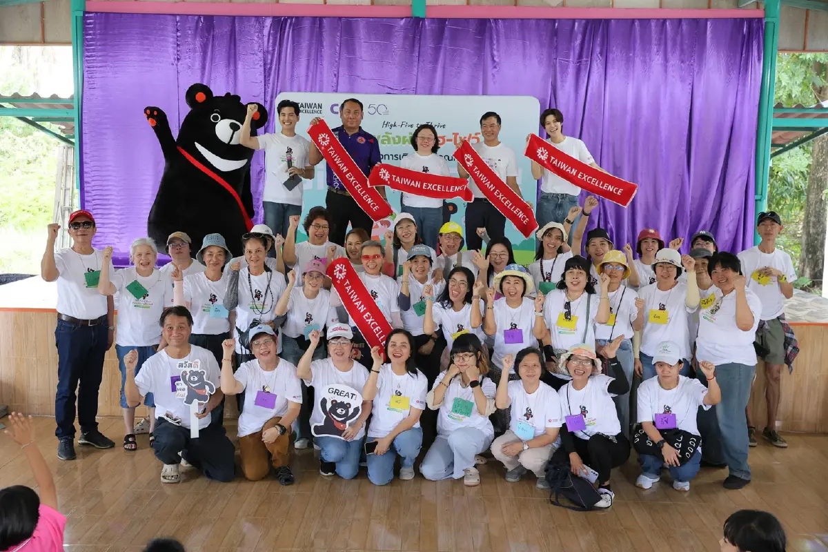 FuBear เยือนไทย พิชิตแคมเปญ Taiwan Excellence \'Give Me Five! A Better Life\'