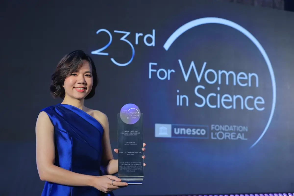 4 ผลงานสตรีไทย For Women in Science เปิดทางใหม่ เพื่อคนอายุยืน โลกน่าอยู่ขึ้น