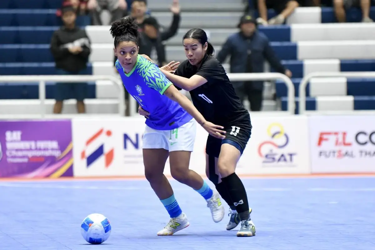 ฟุตซอลหญิงไทย พ่าย บราซิล จบรองแชมป์ SAT Women’s Futsal Championship 2025
